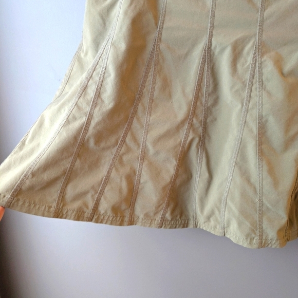 ATHLETA beige skirt sz 12 - Picture 6 of 9